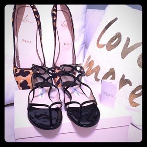 🆕 Jimmy Choo London Patent Leather Leja Sandal